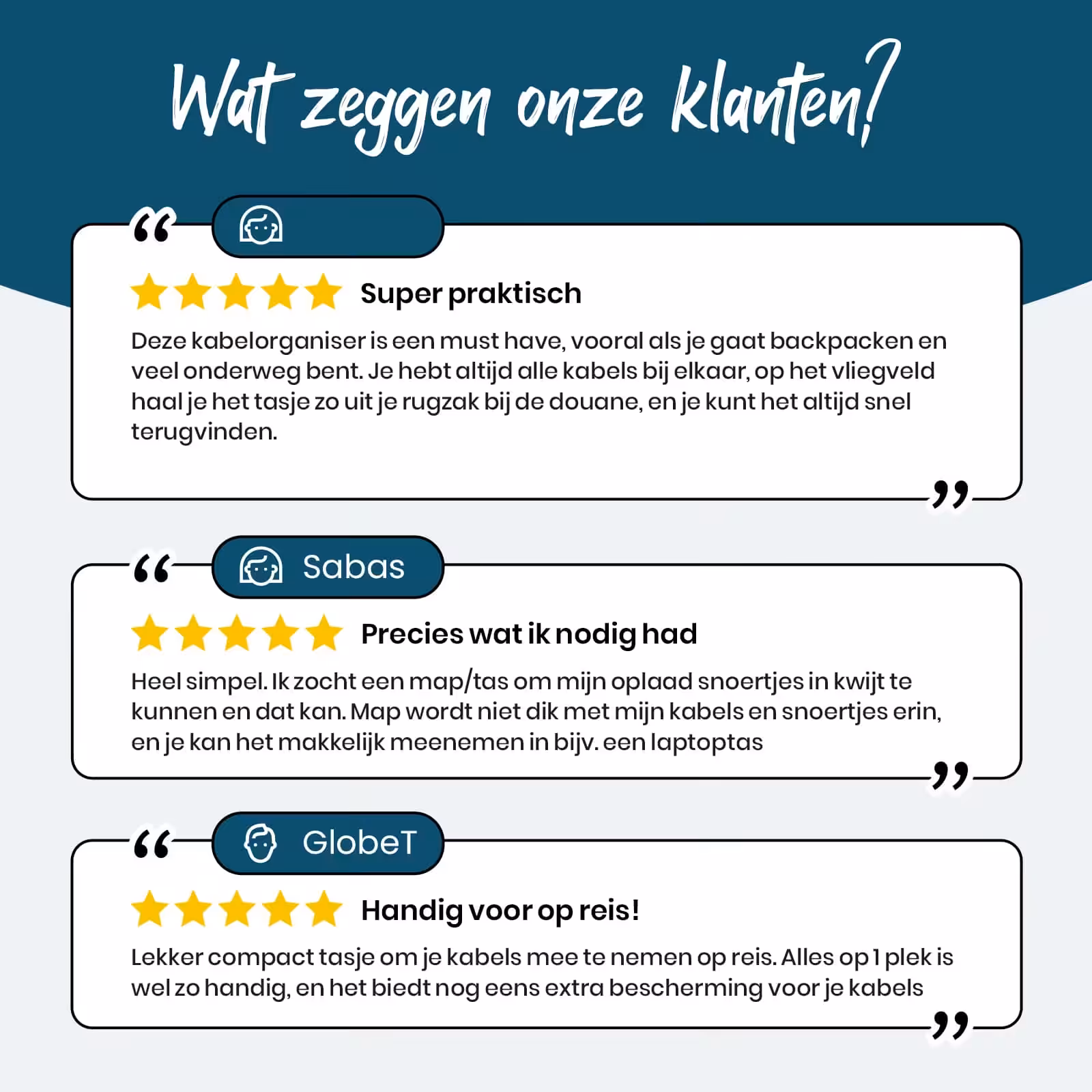 Kabel Organizer Tas - Reis Opbergtas voor Kabels - Zwart eo-001 reviews